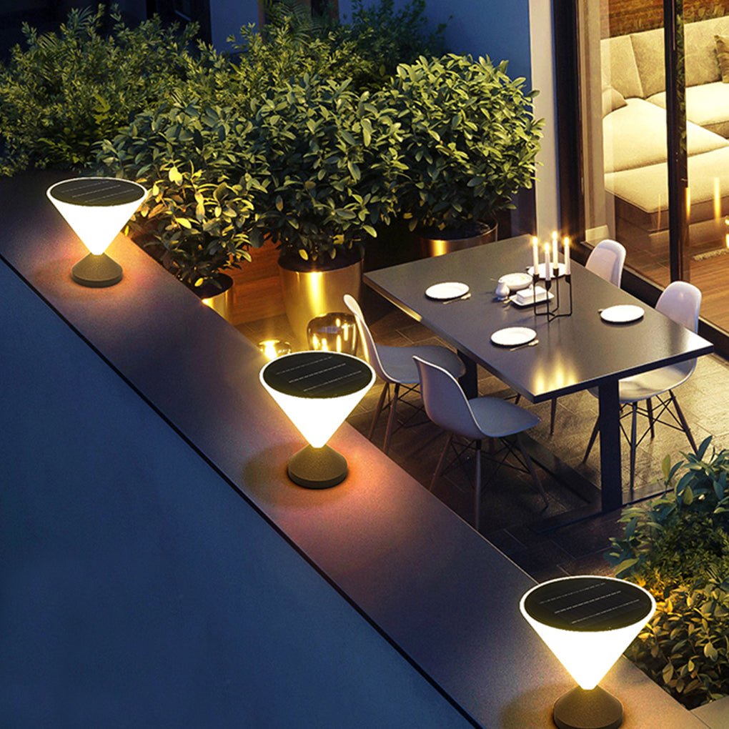 Rory Post Courtyard Landscape Decorative Steel Outdoor Light