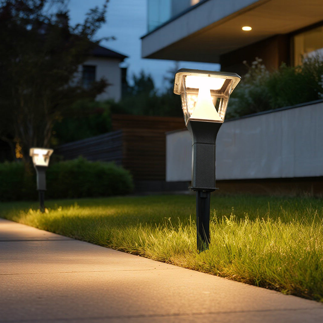 Katrina Modern Minimalist Outdoor Stake Lights