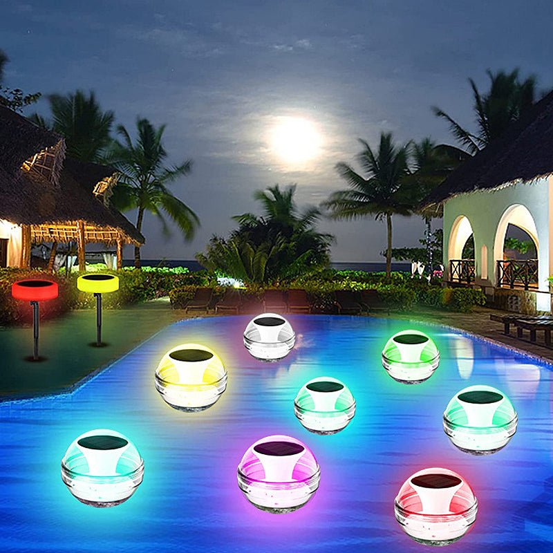 Marot Solar Spectra PC Outdoor Floating Pool Lights