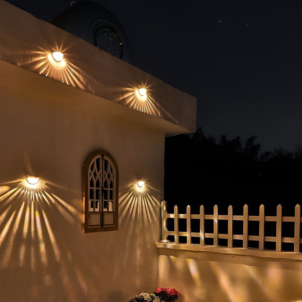 Kelsey Stair Step LED Outdoor Wall Mounted Lights