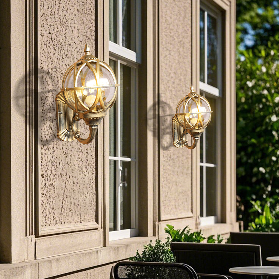 Hannah House Cast European Outdoor Sconces