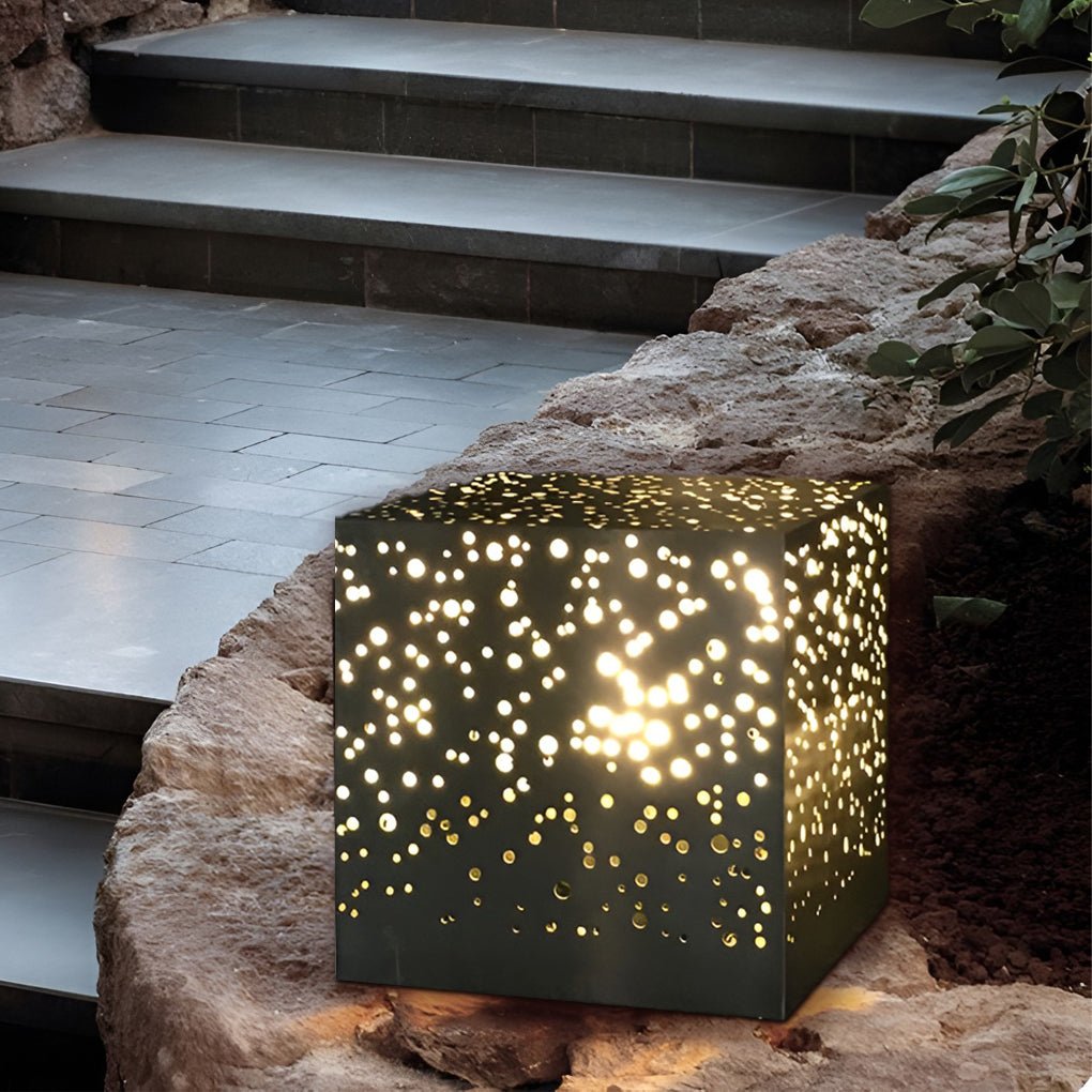 Faer LED Post Pillar Light Deck Steel Outdoor Post Lights