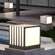 Lulu Square Column Outdoor Fence Post Light