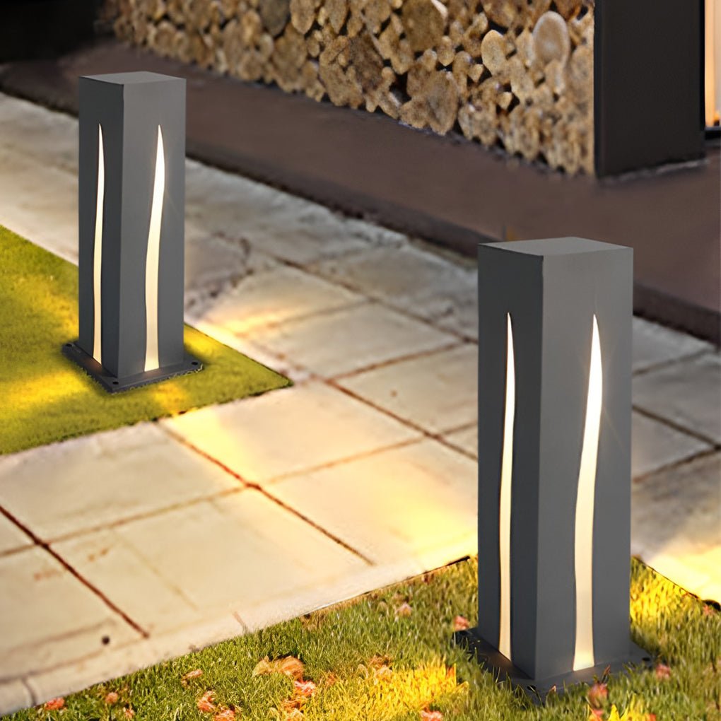 Davida Elegant Rectangular Pathway Outdoor Lights