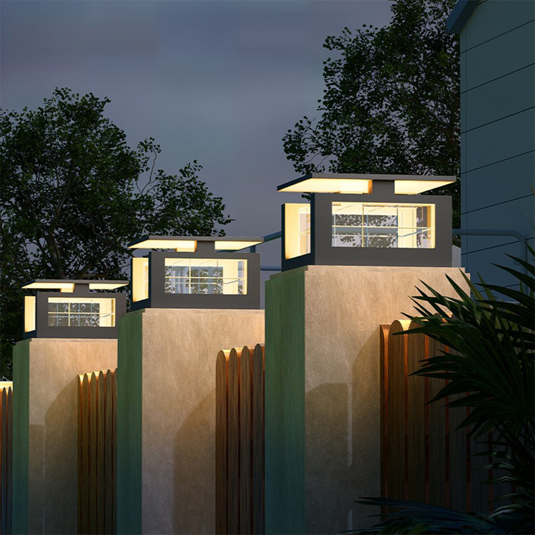 Stewart LED Waterproof Stainless Steel Outdoor Pillar Lights