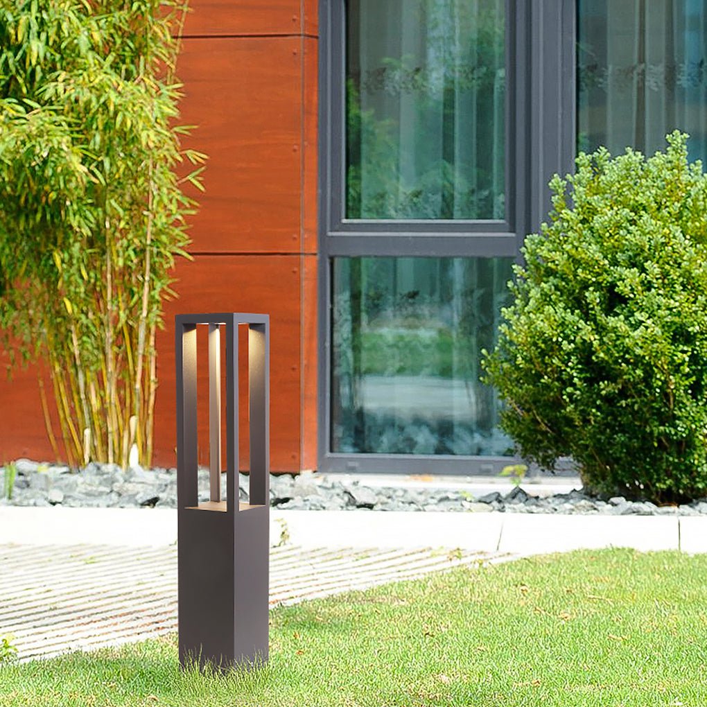 Falkner Square Landscape LED Stainless Steel Outdoor Lawn Light