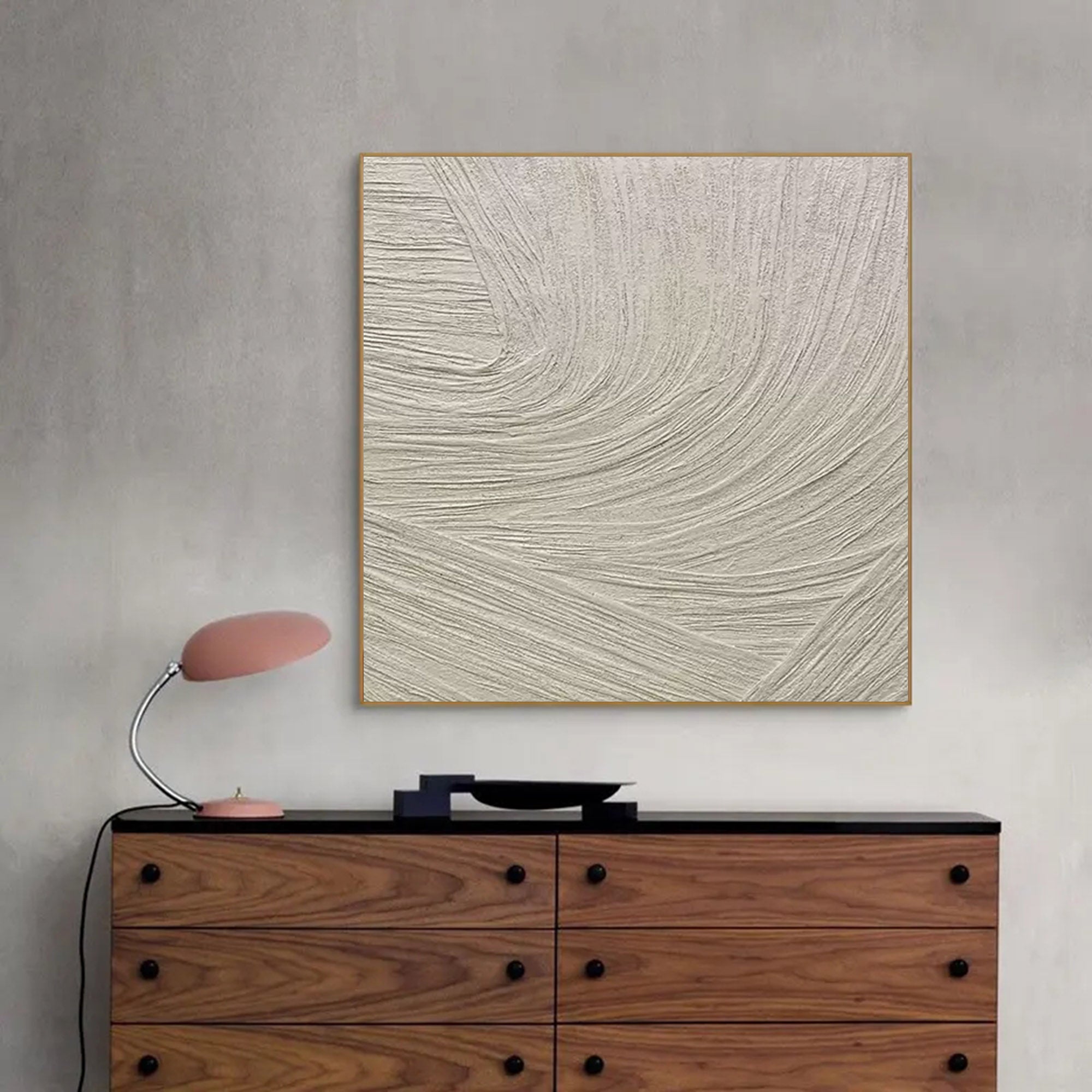 Plaster Art Texture Painting SG036 - Neutralighting