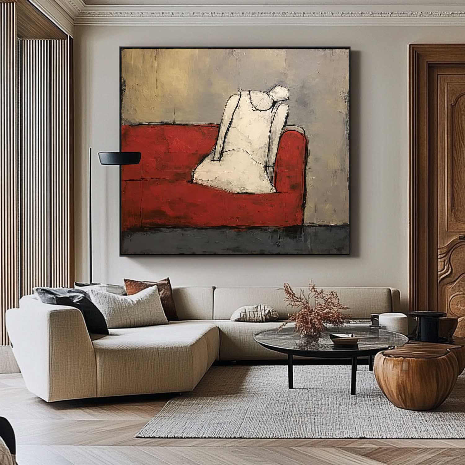 Minimalist Canvas Art MI147 - Neutralighting