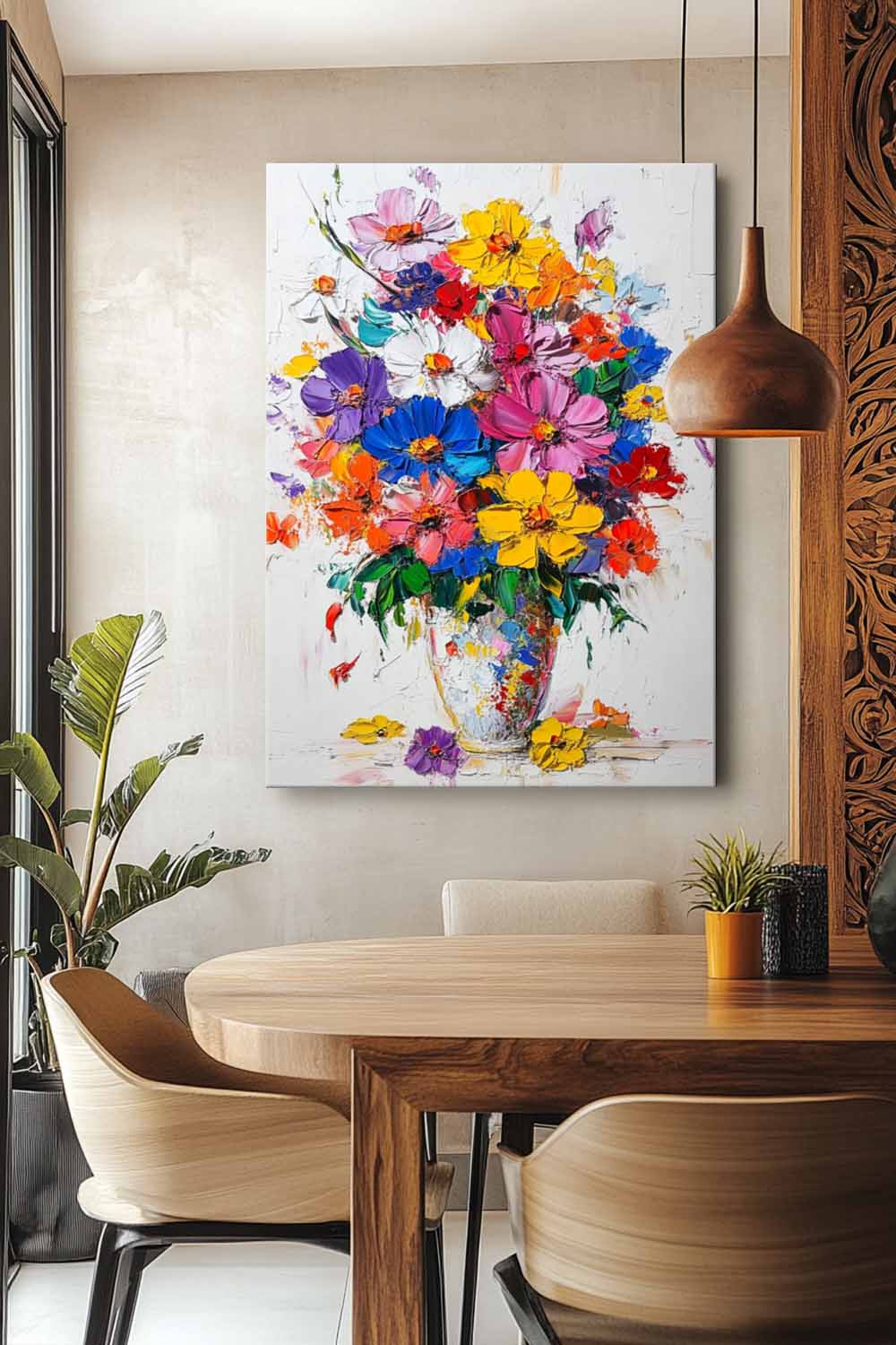 Flower Canvas Art FL202 - Neutralighting
