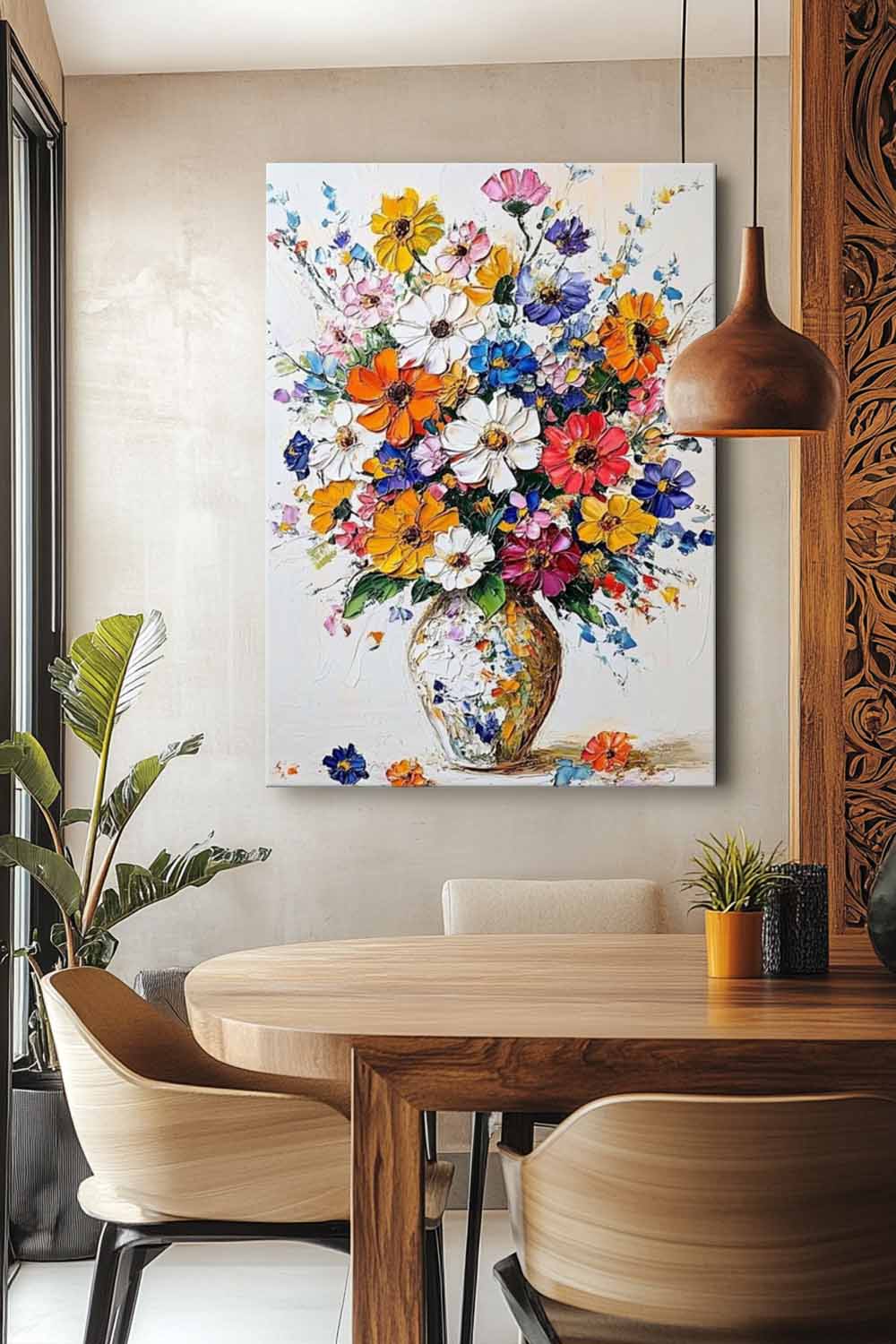 Flower Canvas Art FL203 - Neutralighting