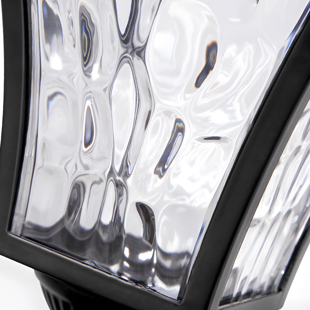Eri LED Solar Cast Outdoor Pillar Lights