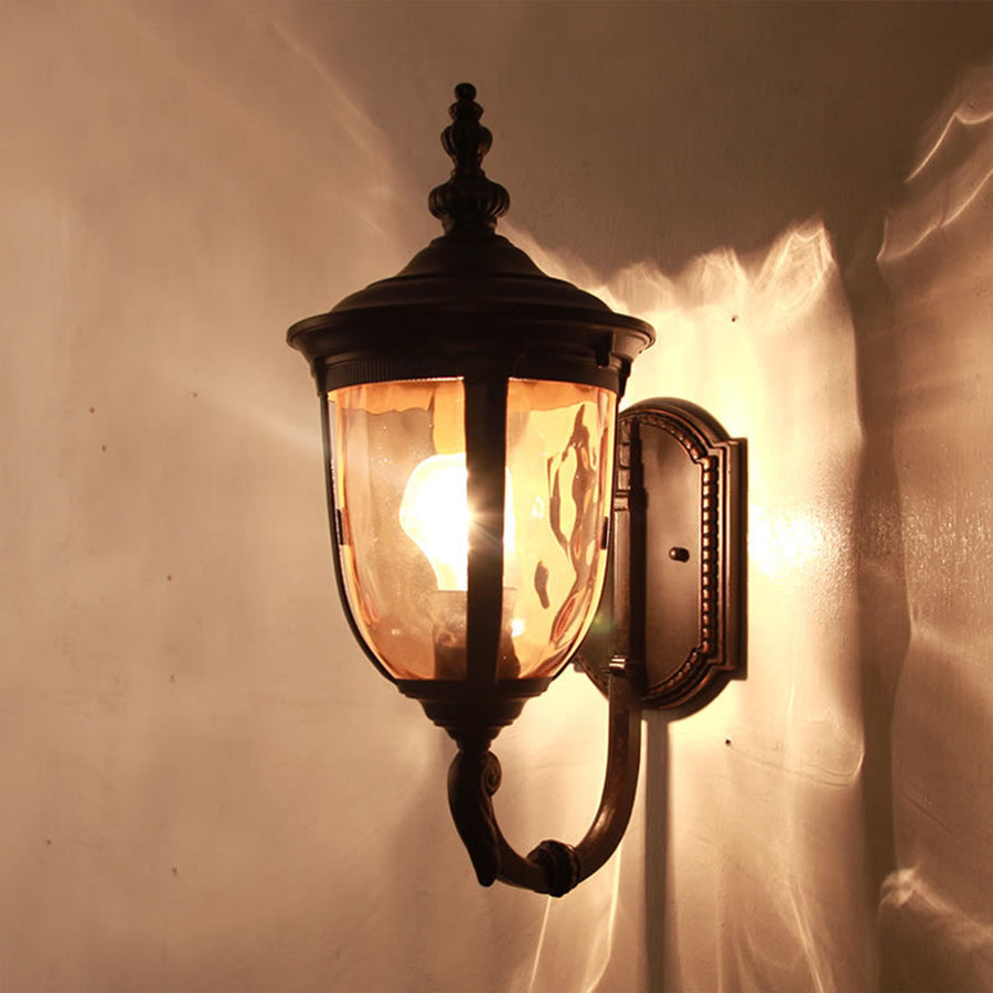 Laran Copper Retro Outdoor Wall Light