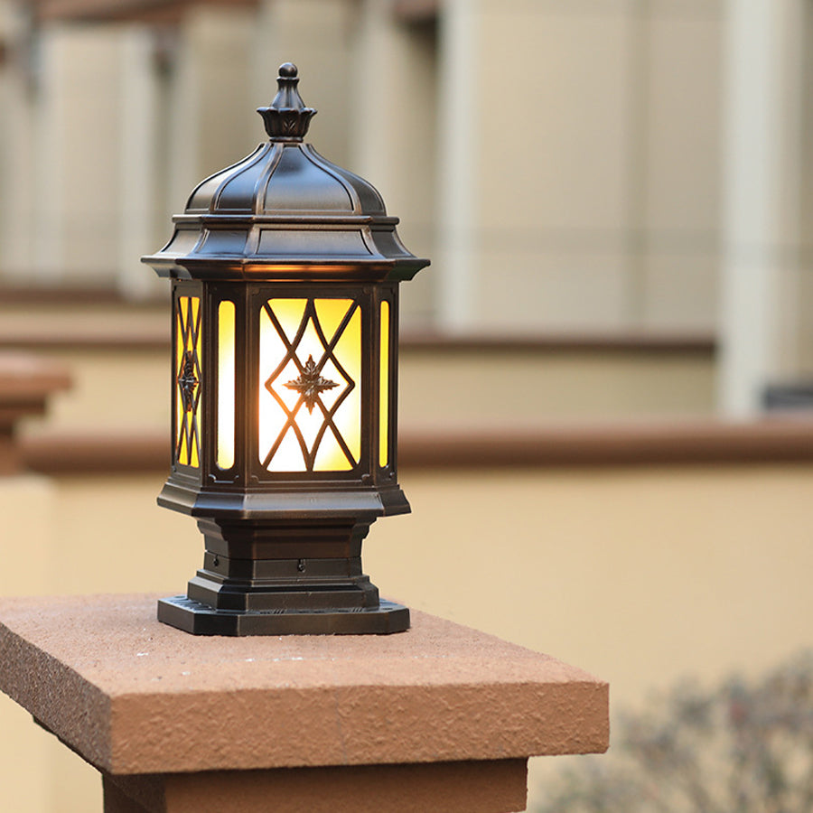 Wise Modern Waterproof Outside Pillar Lights