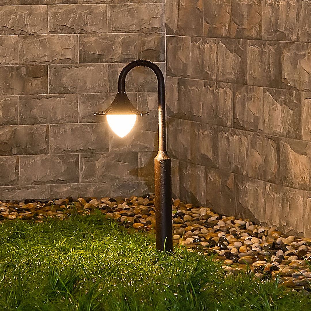Woody Minimalist Elegance Outdoor Path Light