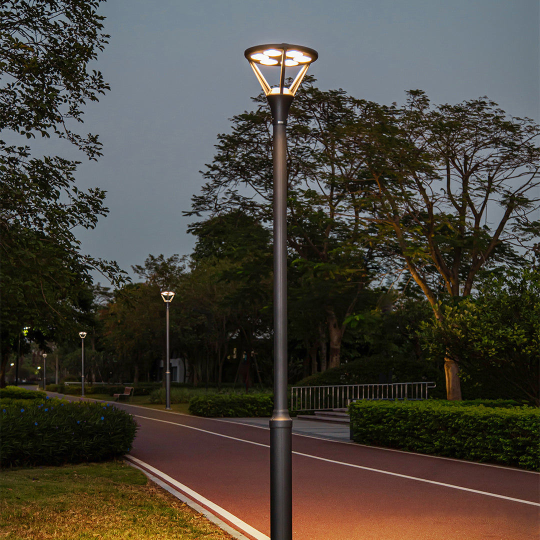 Sparng Minimalist LED Outdoor Post Lights