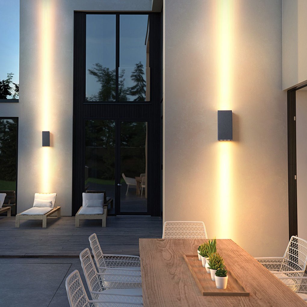 Astrid Effect Optional LED Outdoor Wall Light