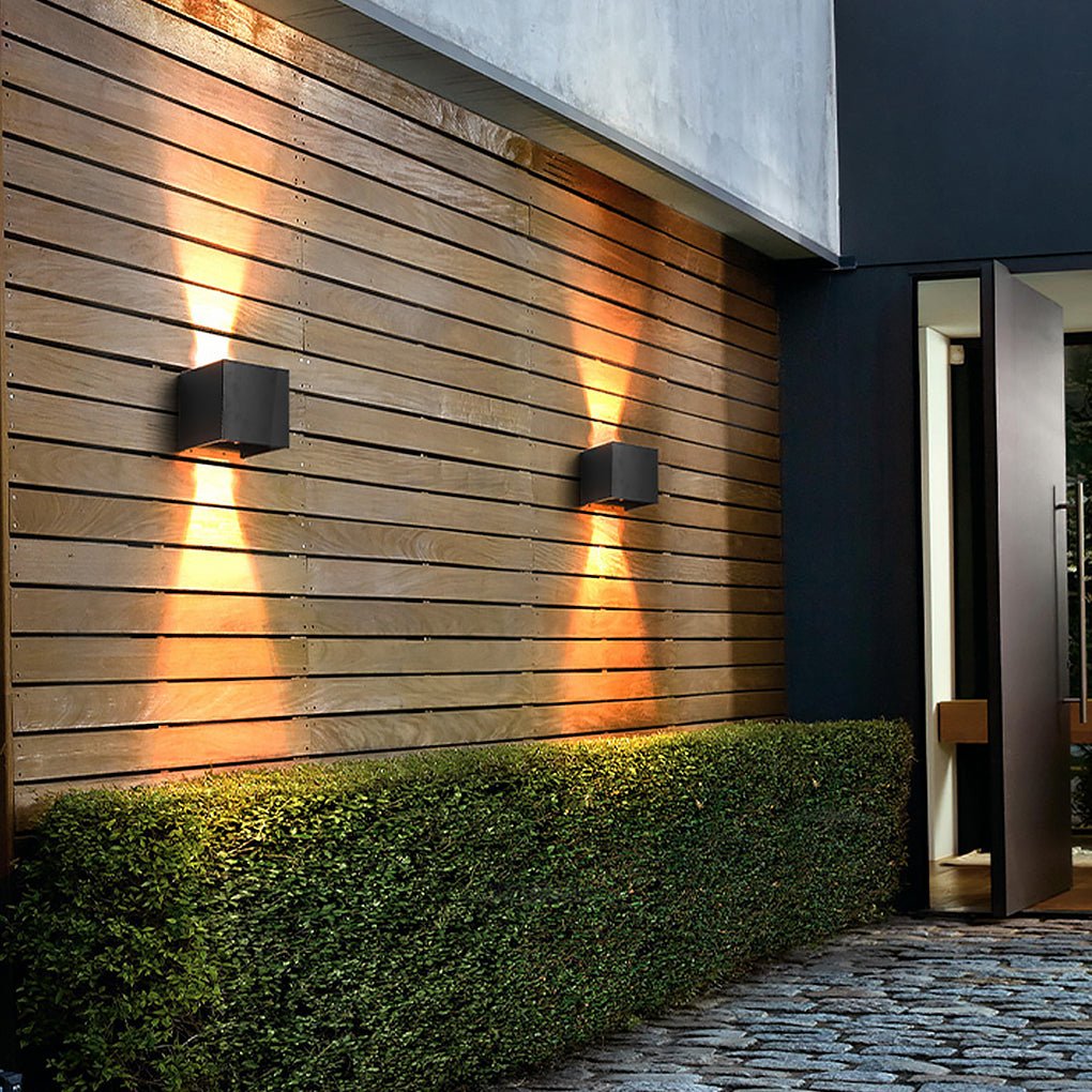 Blin Square Adjustable Modern Outdoor Lights