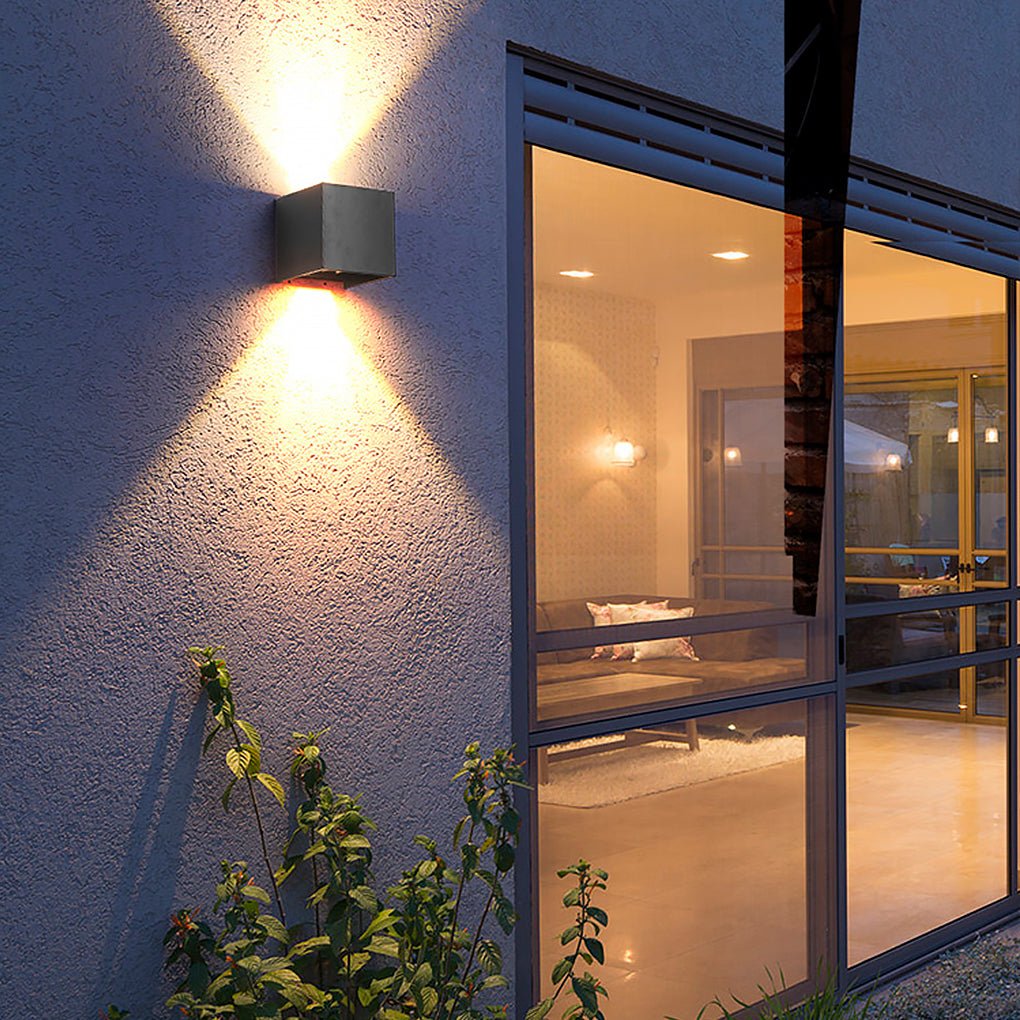 Blin Square Adjustable Modern Outdoor Lights
