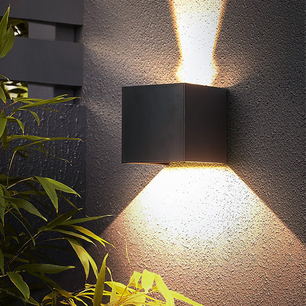 Blin Square Adjustable Modern Outdoor Lights