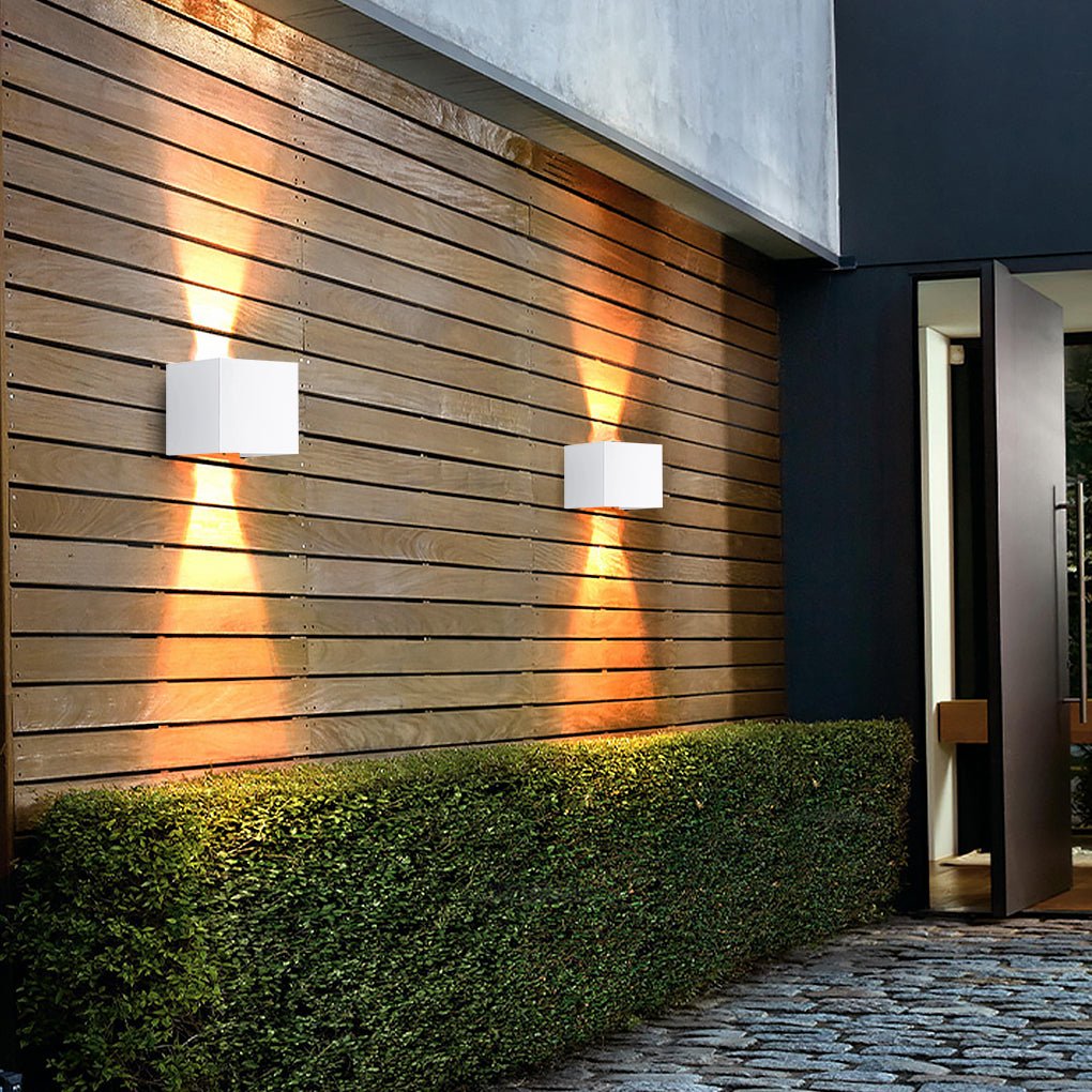 Blin Square Adjustable Modern Outdoor Lights