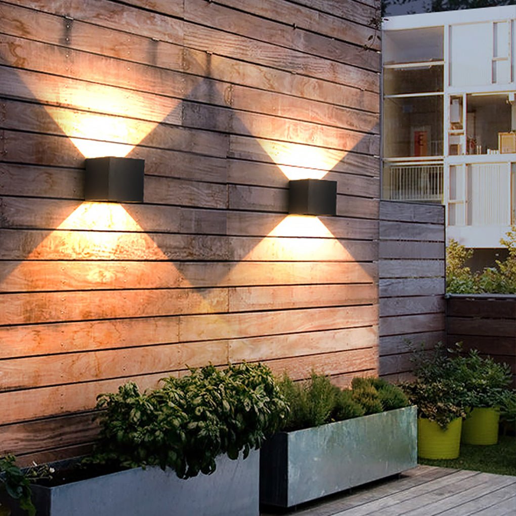 Blin Square Adjustable Modern Outdoor Lights