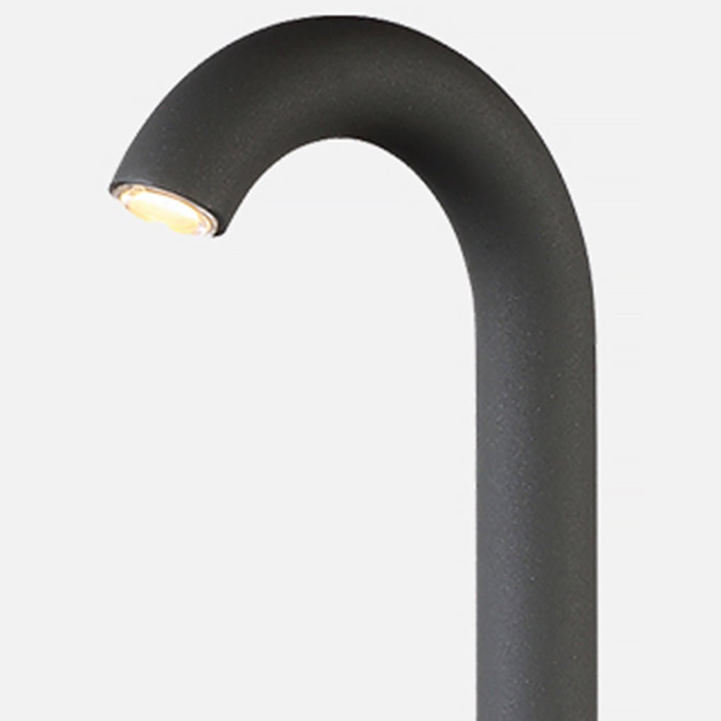 Blackb Curved Arch Outdoor Paths Light