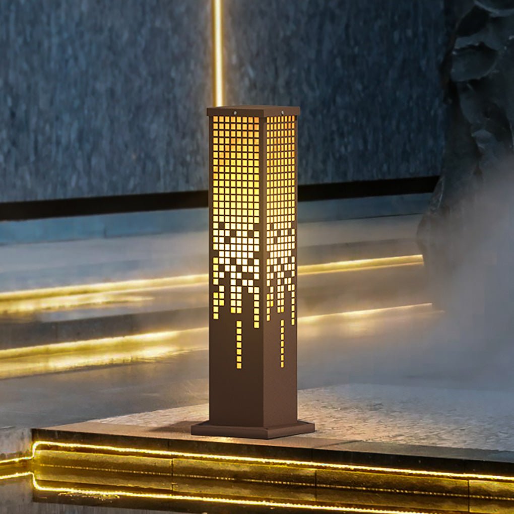 Ken Stylish Landscape Stainless Steel Outdoor Bollard Lights