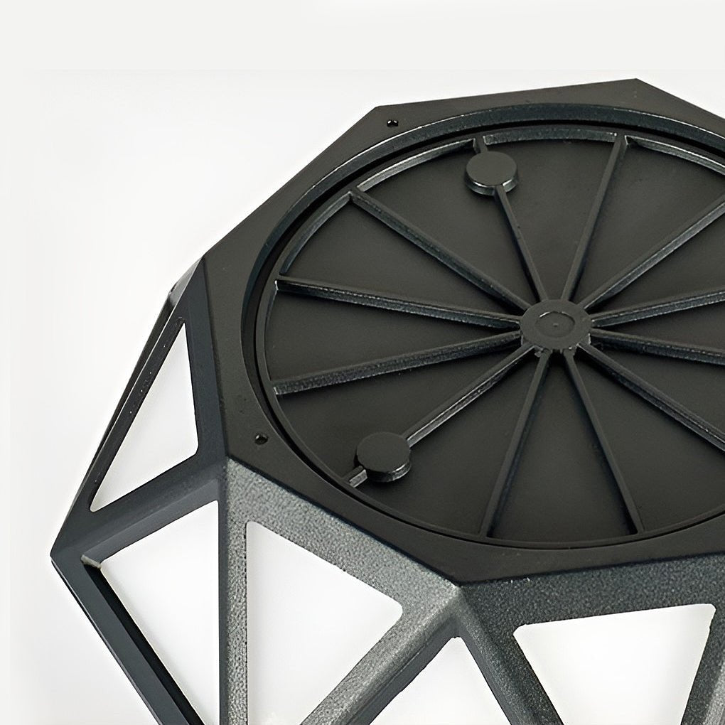 Blackbird Unique Diamond-shaped LED Outdoor Fence Post Lights