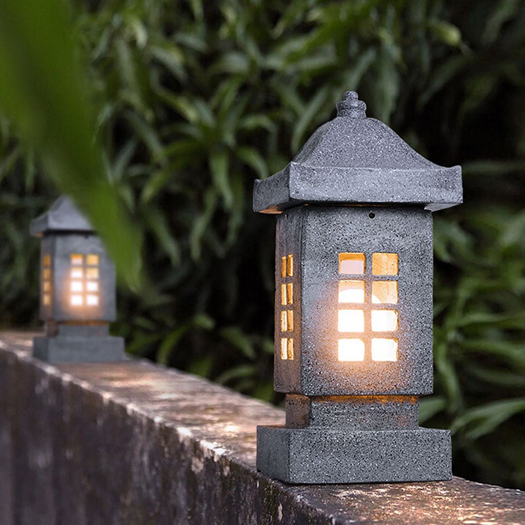 Kitn Sturdy Stylish Imitation Stone Outdoor Landscaping Light