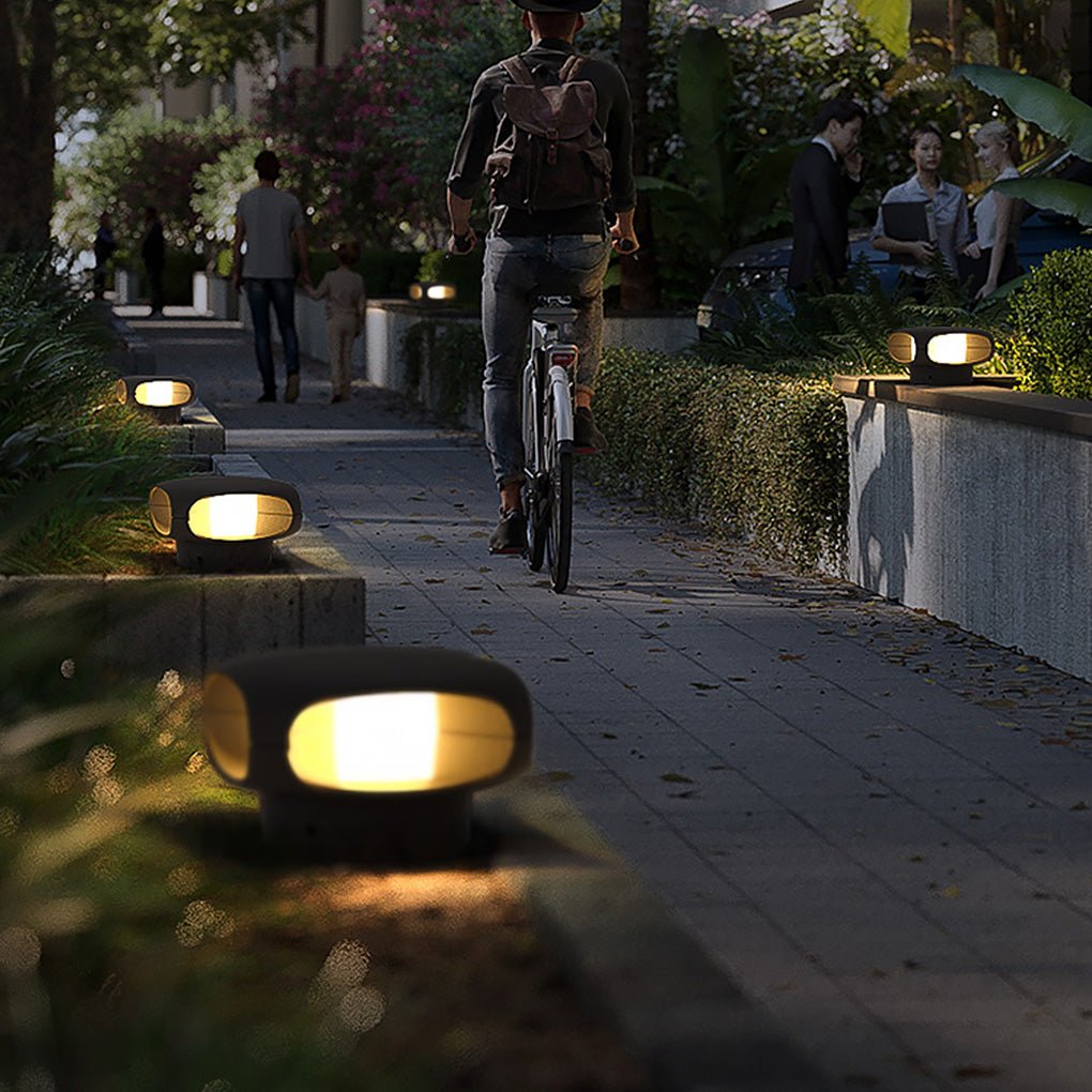 Forbes Square LED Modern Outdoor Wall Fence Post Light