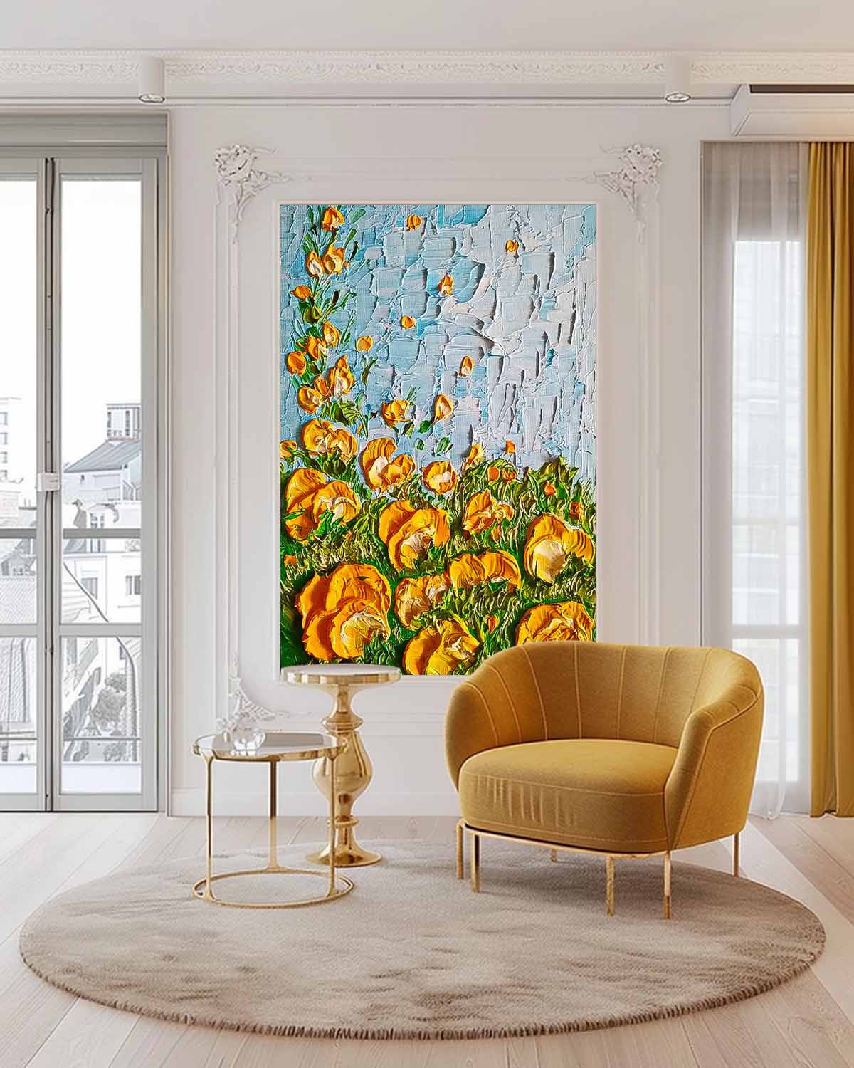 Flower Canvas Art FL159 - Neutralighting