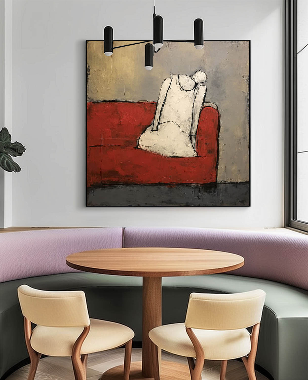 Minimalist Canvas Art MI147 - Neutralighting