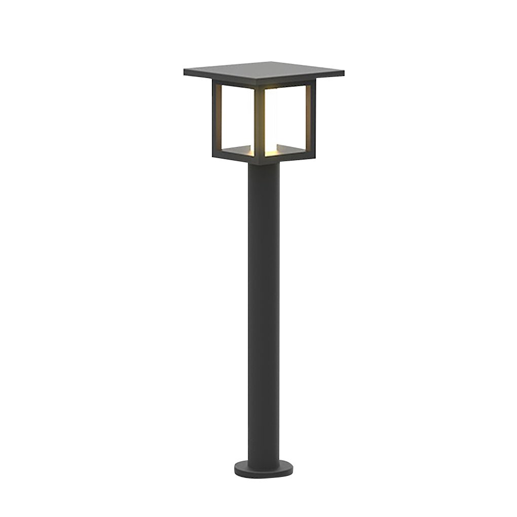 Freea Vintage Wide Top LED Glass Outdoor Post Lights