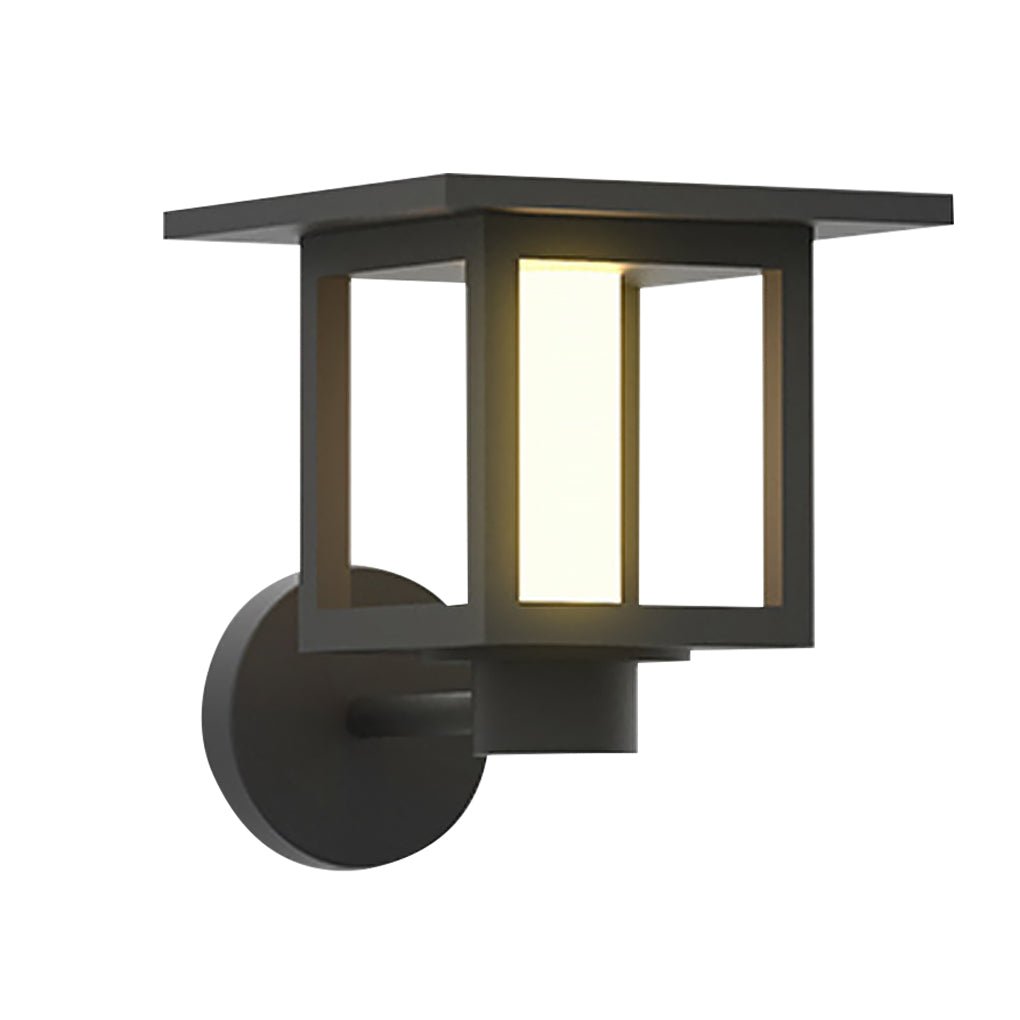 Freea Vintage Wide Top LED Glass Outdoor Post Lights