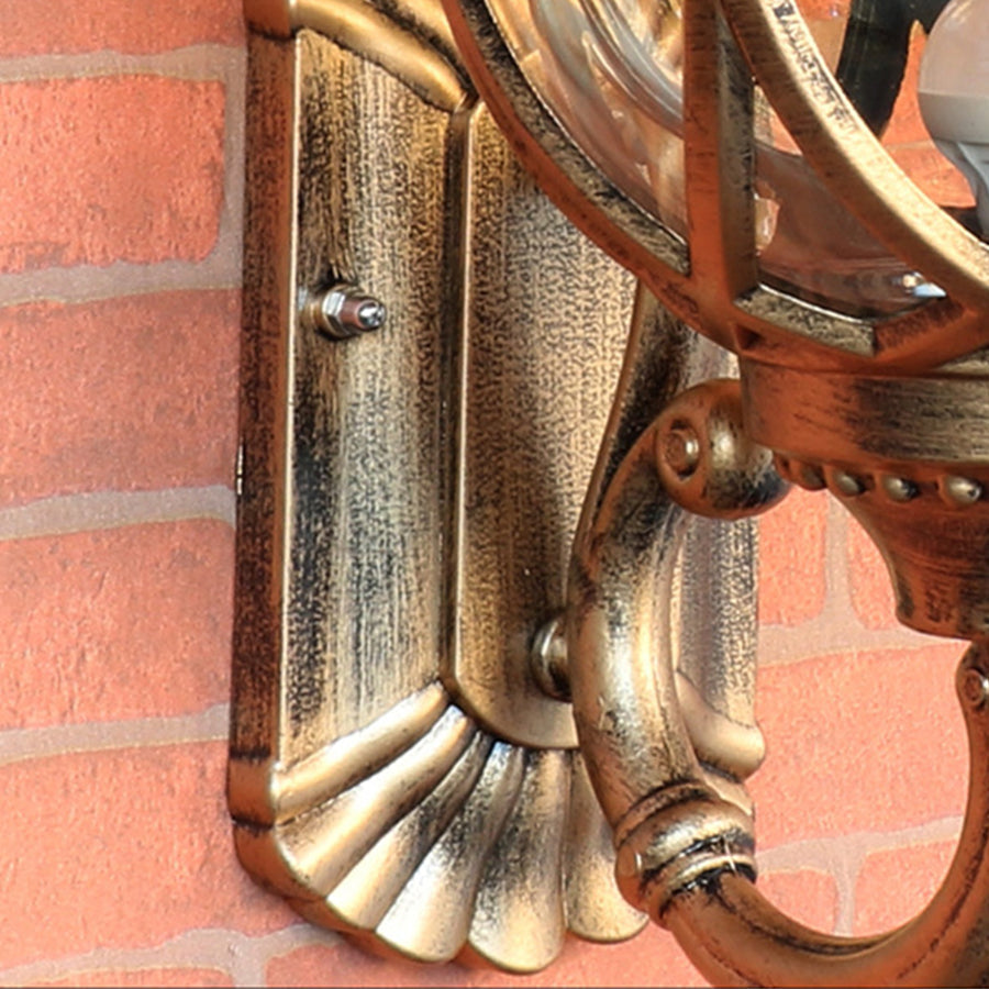 Hannah House Cast European Outdoor Sconces