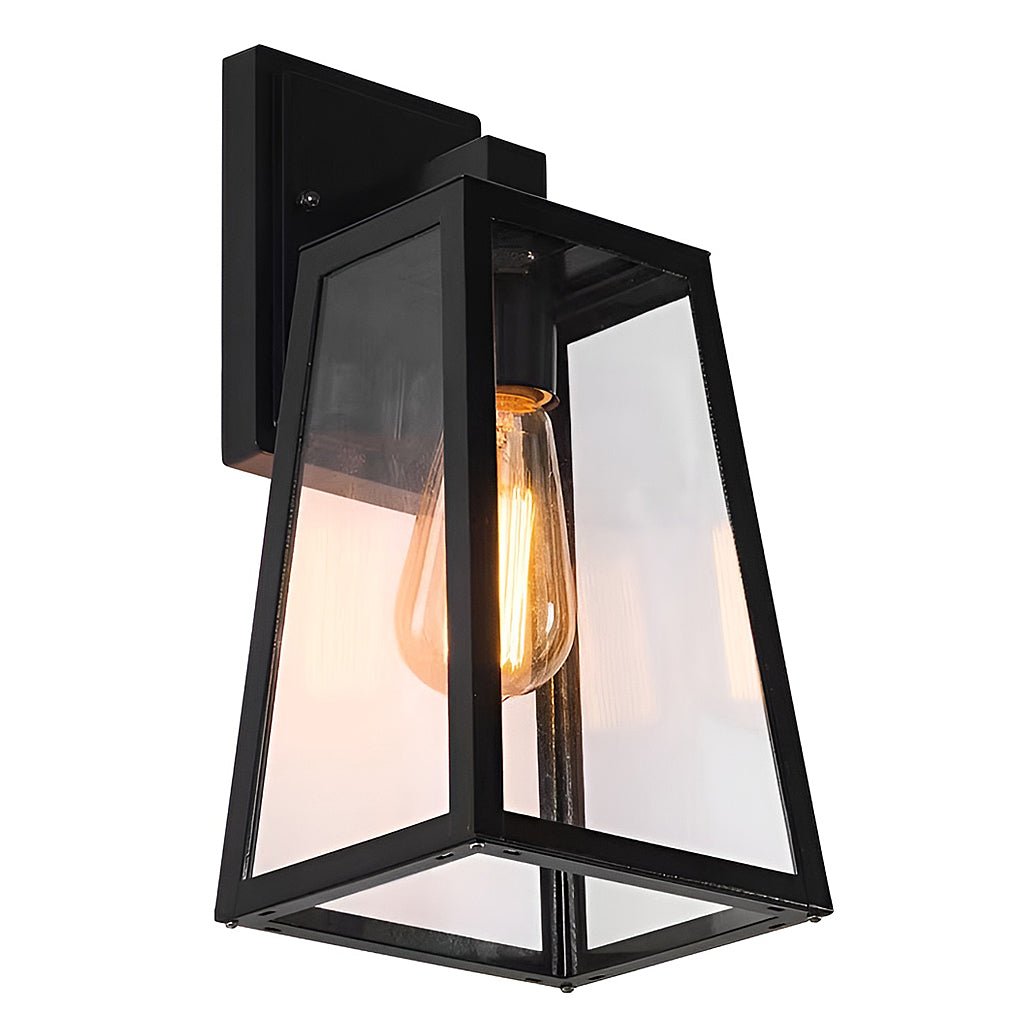 Seher Vintage Industrial Style Glass Outdoor Wall Lights