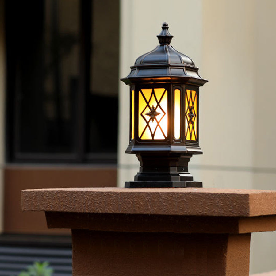 Wise Modern Waterproof Outside Pillar Lights