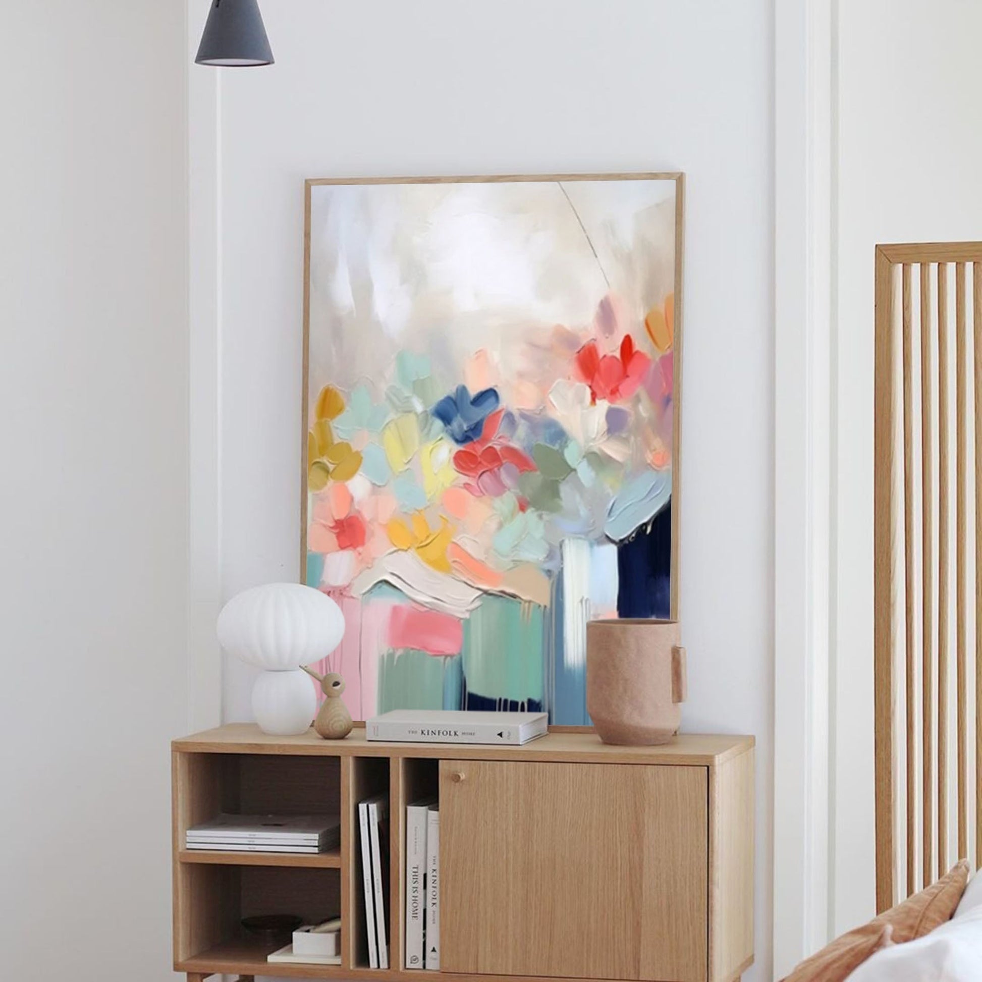 Abstract Canvas Art AB049 - Neutralighting