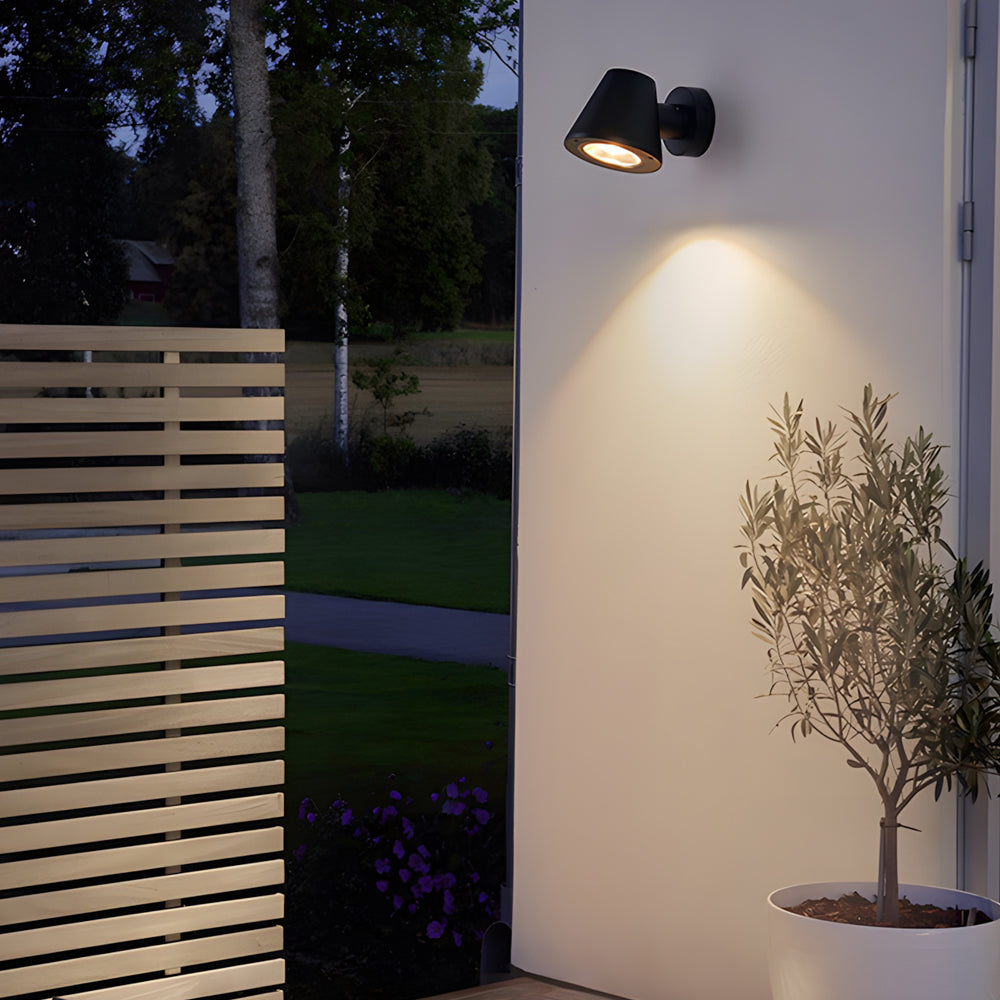 Wyman LED Long-Range Illumination Outdoor Wall Spot Light