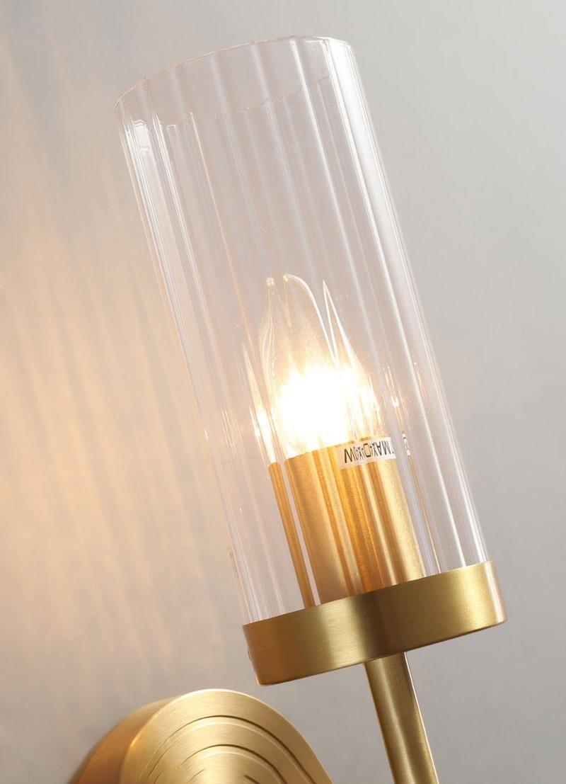 Vilaeisra Elegance Vintage Glass Wall Light-Neutral Decor