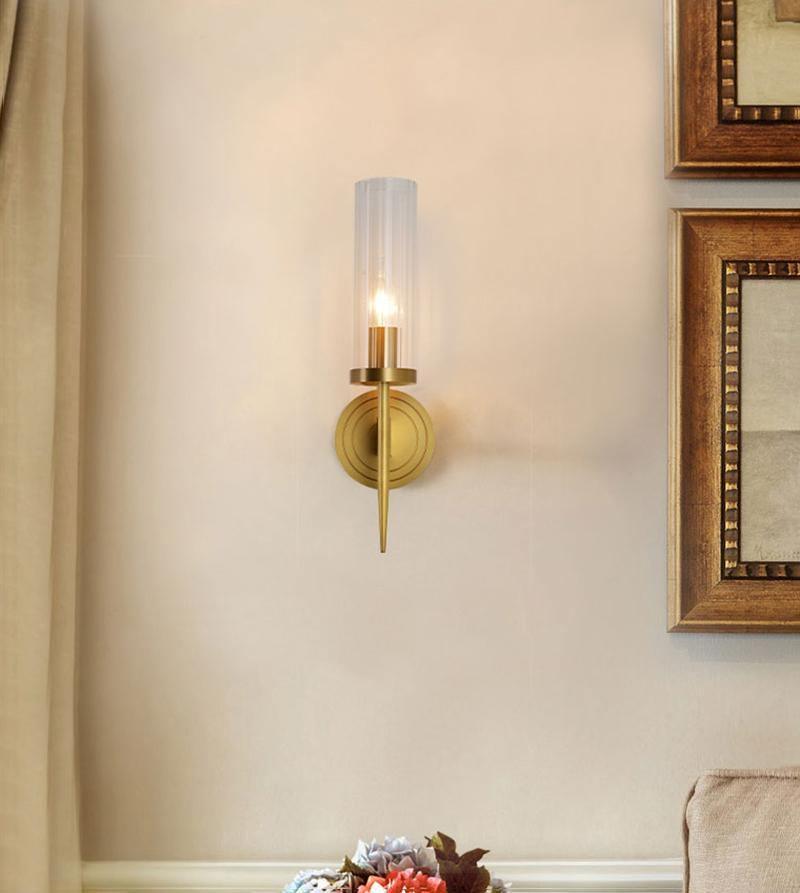 Vilaeisra Elegance Vintage Glass Wall Light-Neutral Decor