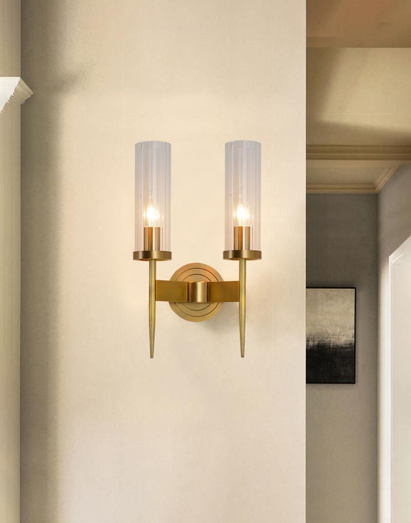 Vilaeisra Elegance Vintage Glass Wall Light-Neutral Decor