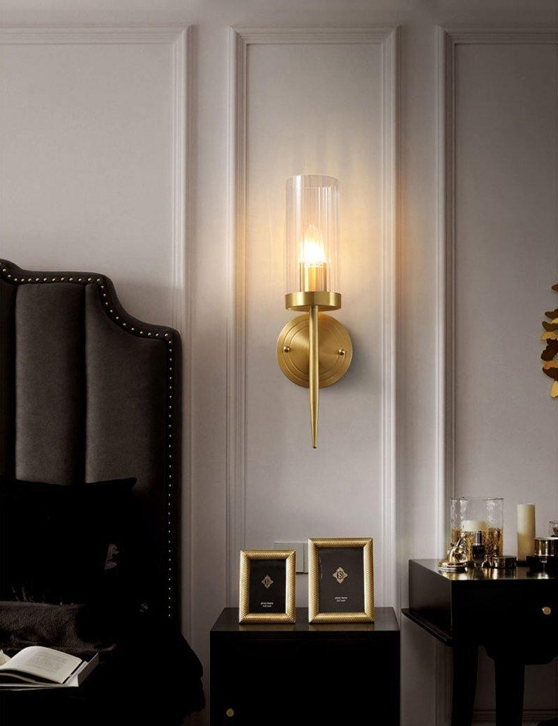 Vilaeisra Elegance Vintage Glass Wall Light-Neutral Decor