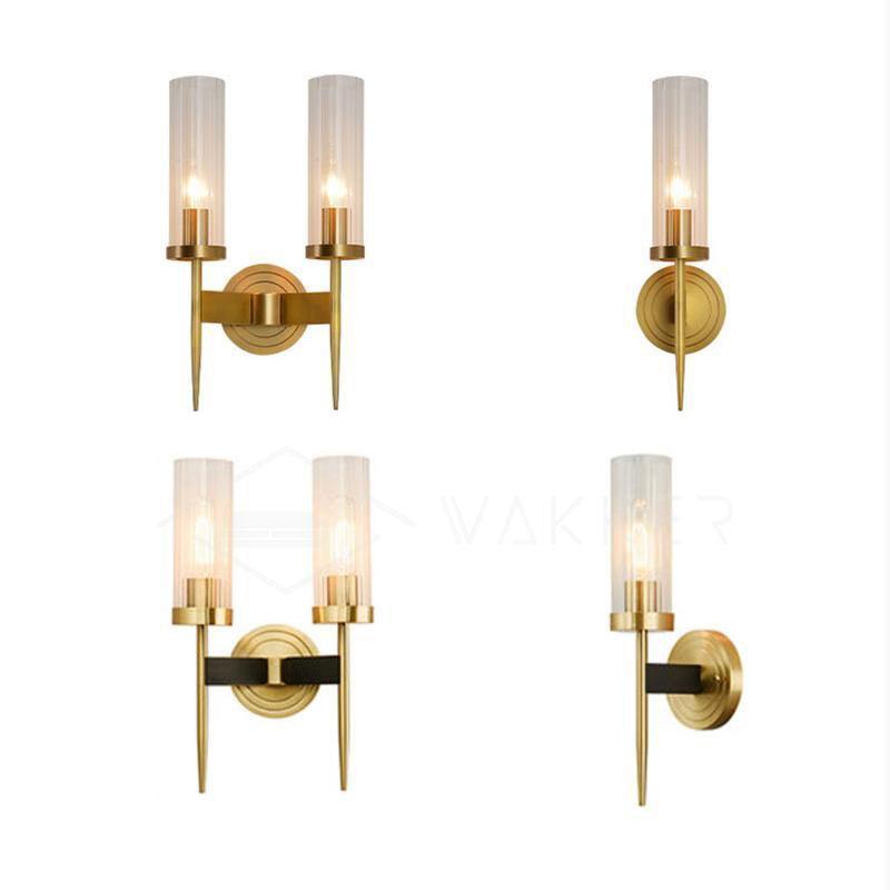 Vilaeisra Elegance Vintage Glass Wall Light-Neutral Decor