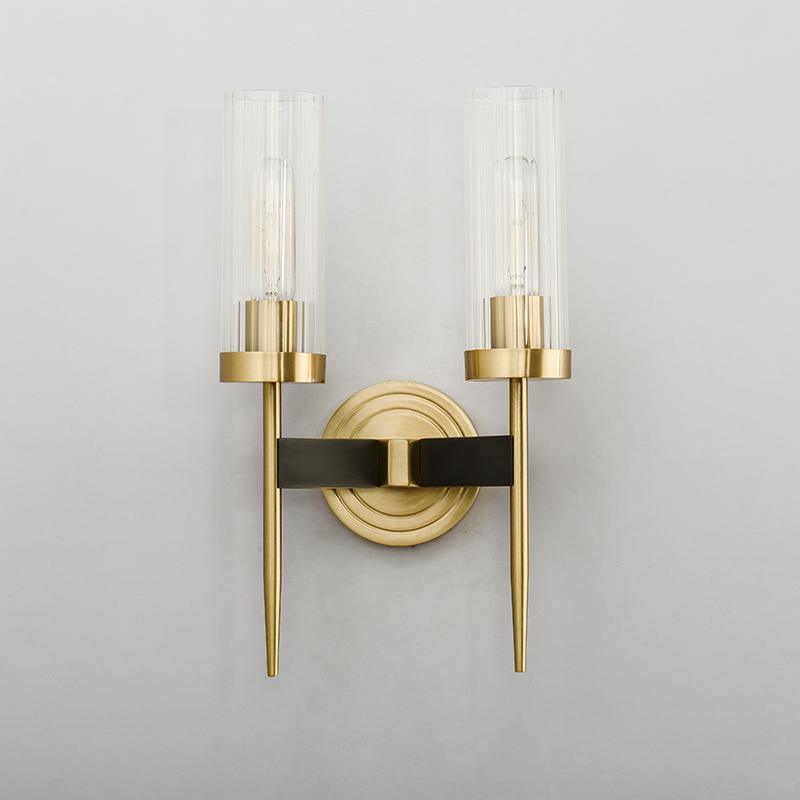 Vilaeisra Elegance Vintage Glass Wall Light-Neutral Decor
