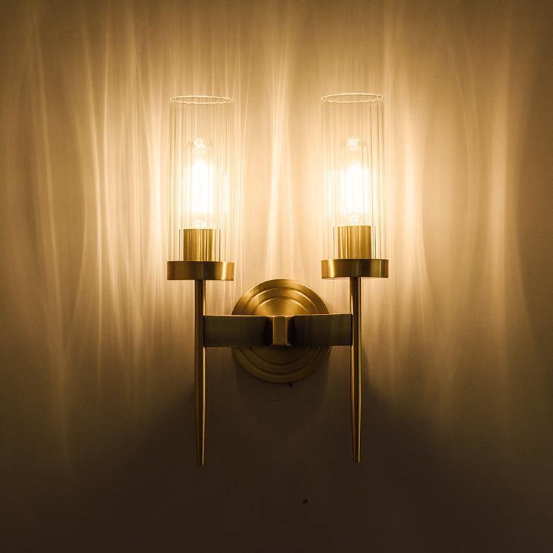 Vilaeisra Elegance Vintage Glass Wall Light-Neutral Decor