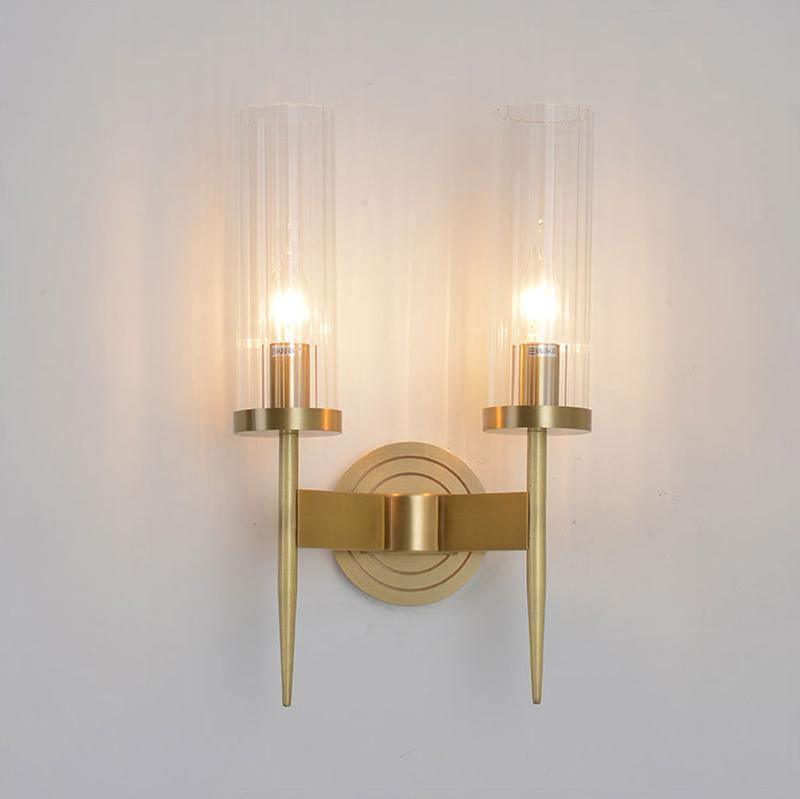 Vilaeisra Elegance Vintage Glass Wall Light-Neutral Decor