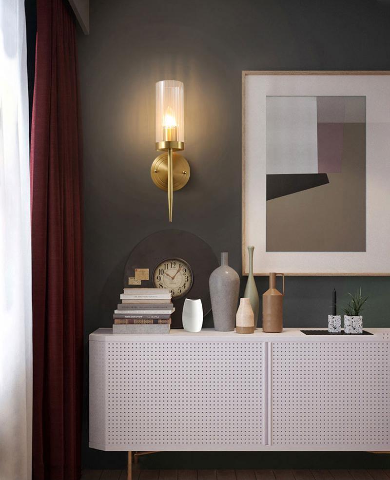 Vilaeisra Elegance Vintage Glass Wall Light-Neutral Decor