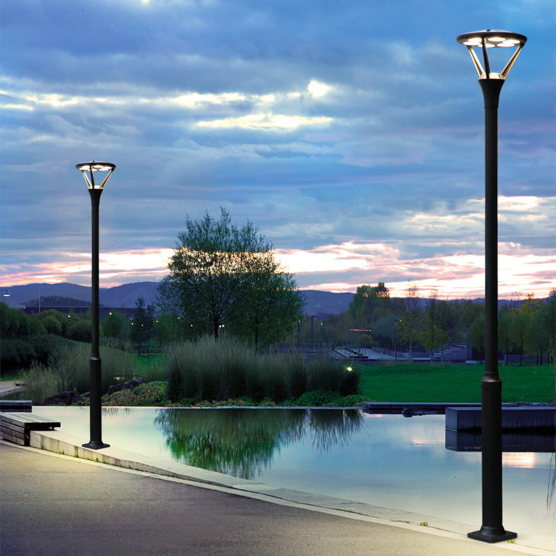 Sparng Minimalist LED Outdoor Post Lights