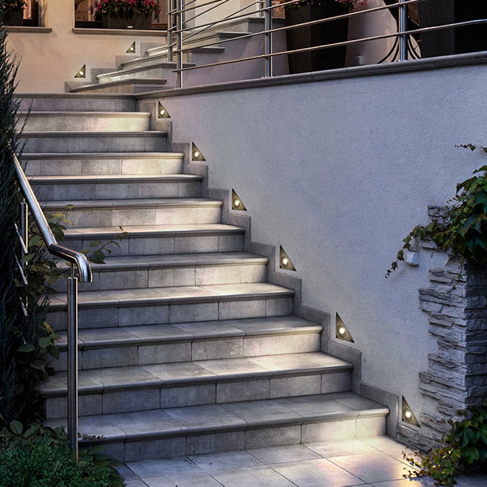 Feda Triangle Outdoor Deck Step Light